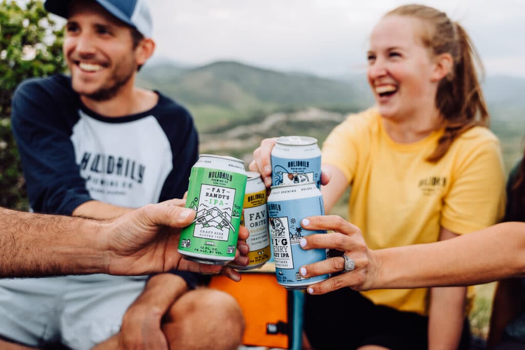 Patchy Waters — gluten-free Pumpkin Ale by Holidaily Brewing Co.