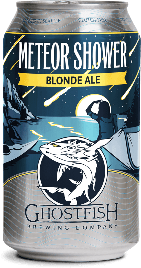 Meteor Shower Pale Lager by Ghostfish Brewing Company