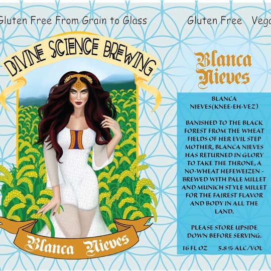 Blanca Nieves Hef by Divine Science Brewing