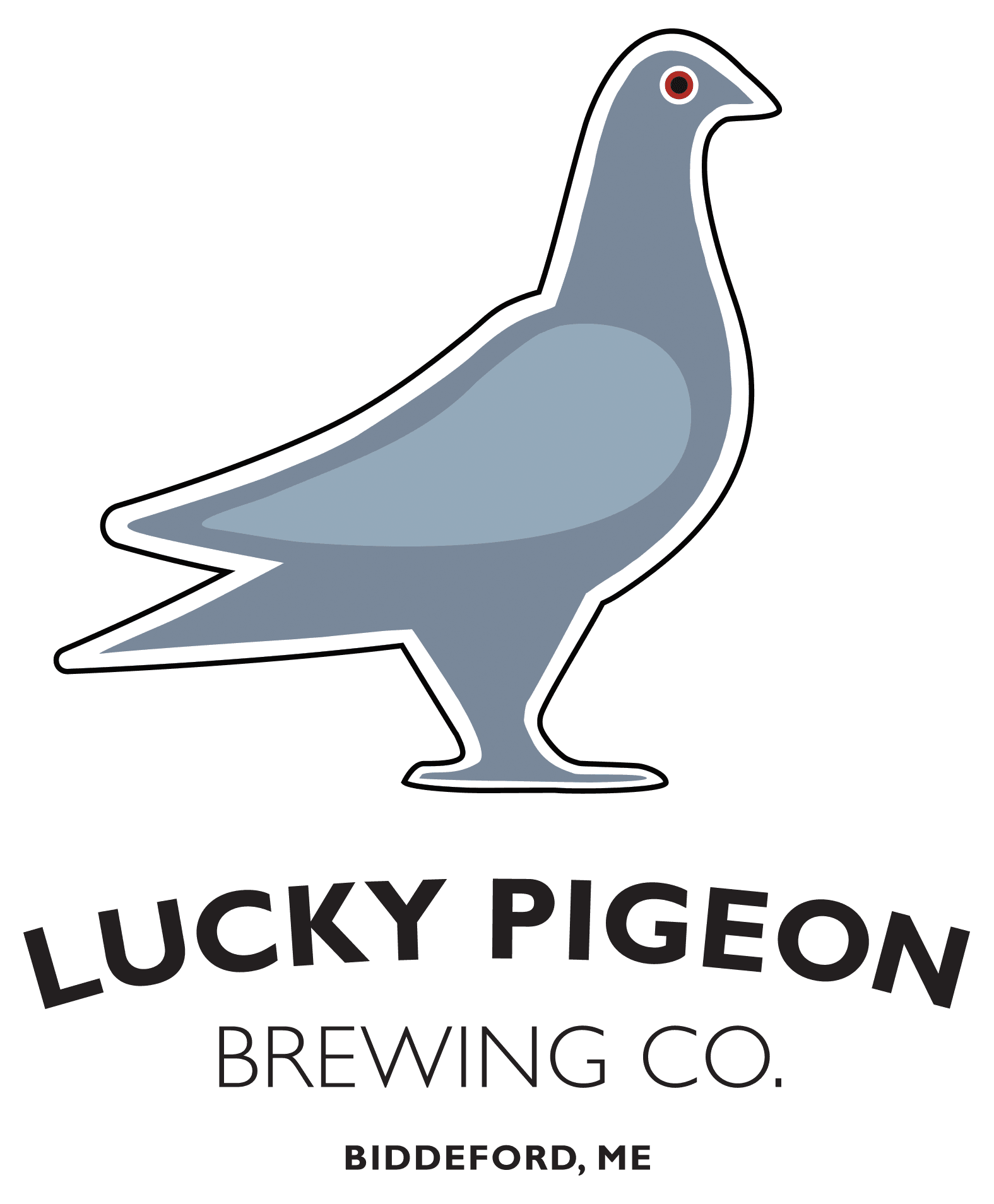 Lucky Pigeon Brewing Co. logo