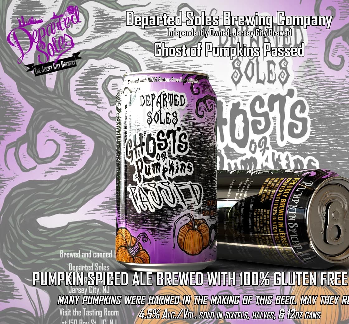 Ghosts of Pumpkins Passed by Departed Soles Brewing Company
