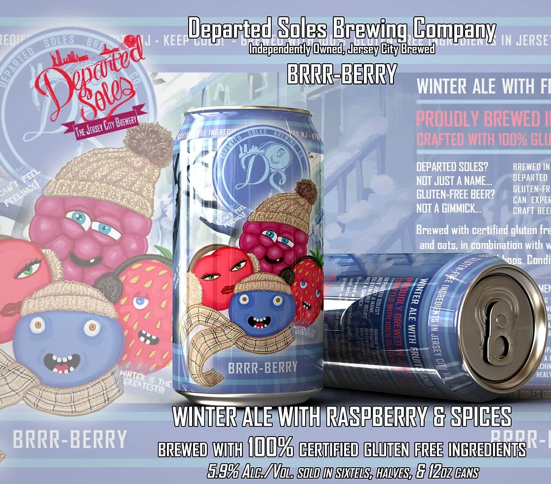Brrr-Berry by Departed Soles Brewing Company
